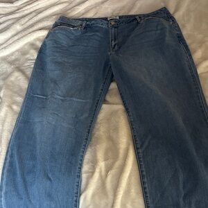 Seven7 Women's Straight Leg Blue Jeans